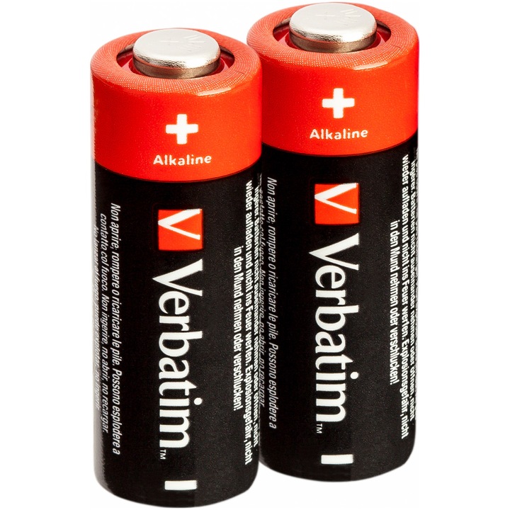 Baterii Verbatim, Alkaline, 12V, 23A, 2buc