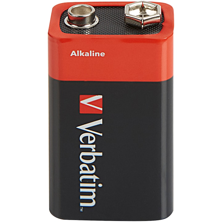 Baterie Verbatim, Alkaline, 9V, 1buc