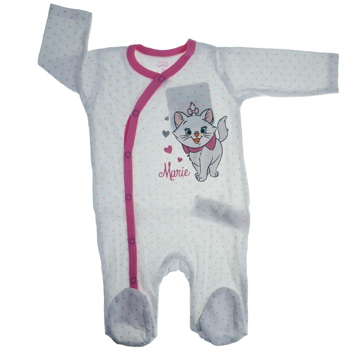 Hosszu ujju jumpsuit lanyoknak E Plus M Disney Baby 381655-56, Feher 50649