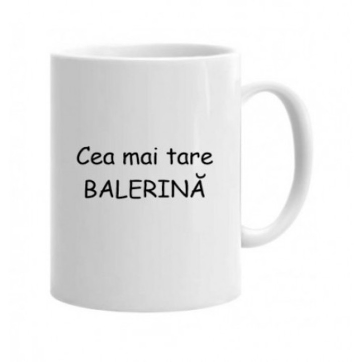 Személyre szabott bögre, "A legdögösebb balerina" 3, 330 ml, Profitop