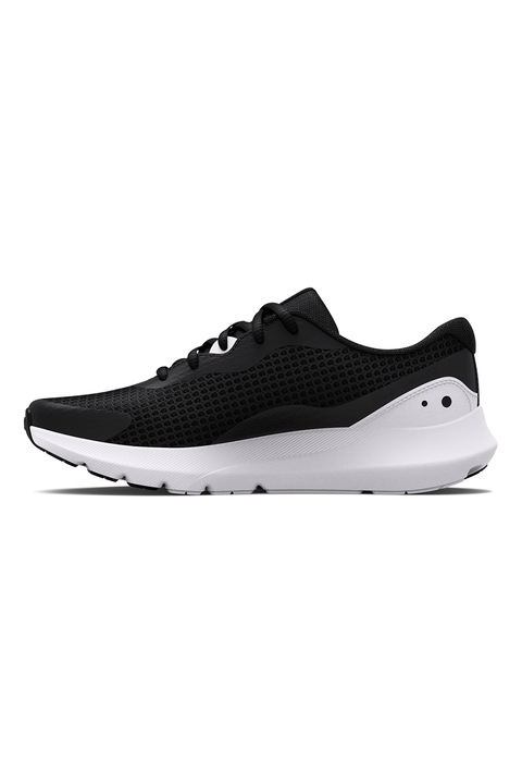 Under Armour, Pantofi pentru alergare Surge 3, Negru, Alb, 5.5