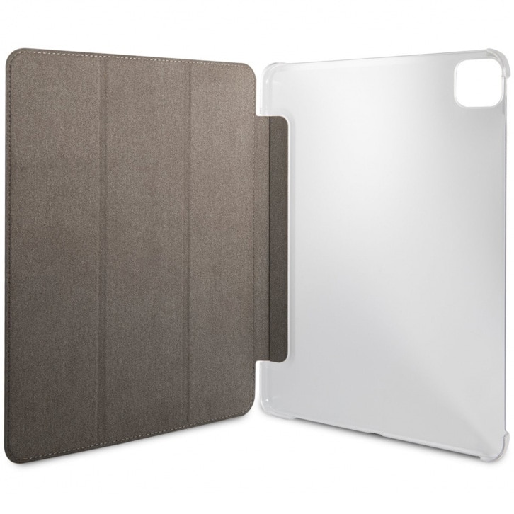 Husa de protectie Guess 4G Folio pentru Apple iPad Pro 11 (2021), Gri