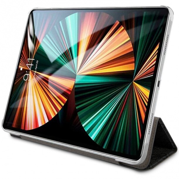 Husa de protectie Guess 4G Folio pentru Apple iPad Pro 11 (2021), Gri