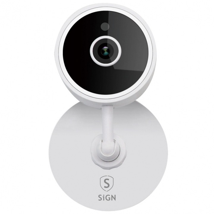 Camera SmartSiGN, 720P, Alb