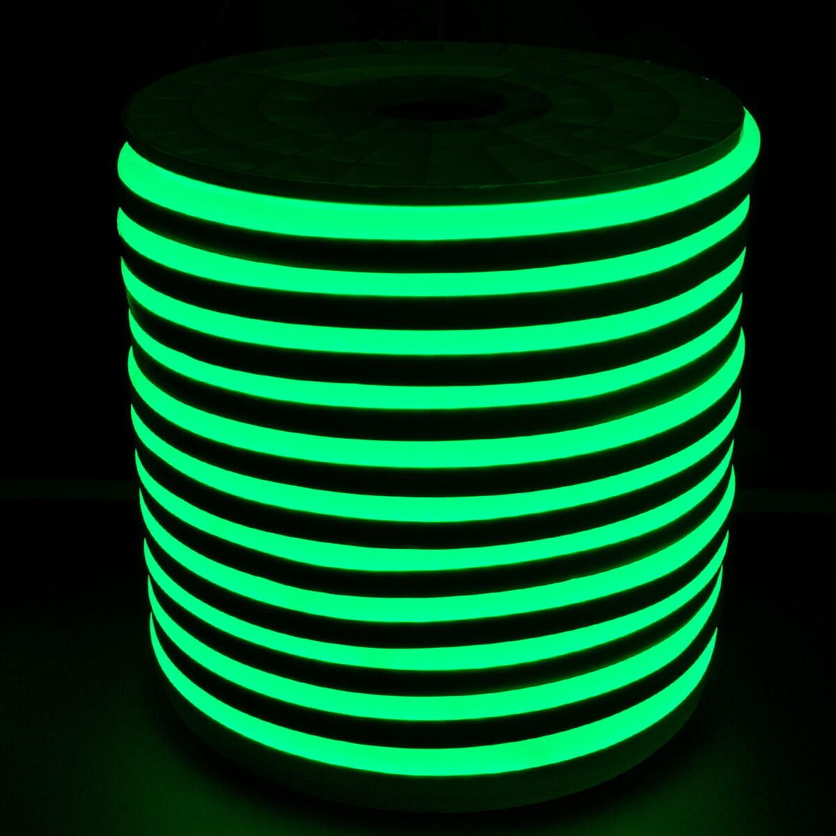 Furtun Luminos Led Neon Flex Lumina Verde 220v 1metru Emag Ro