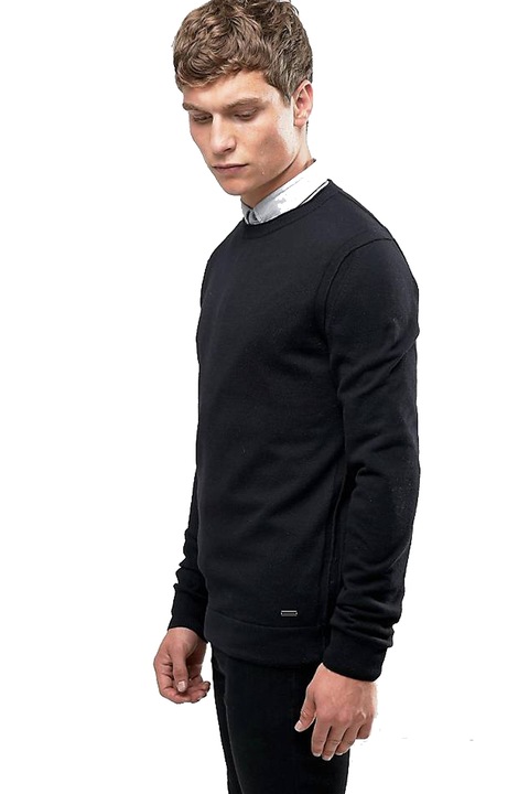 Мъжки пуловер Hugo Boss Е-183588823 10-44, 10% Вълна, Тъмносин, L