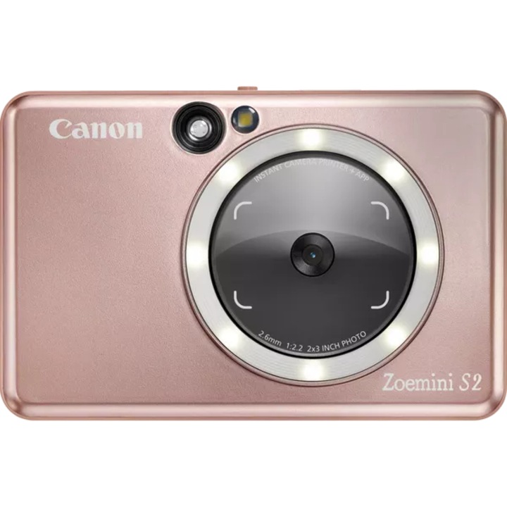 Фотоапарат за моментни снимки Canon Zoemini S2, Rose Gold