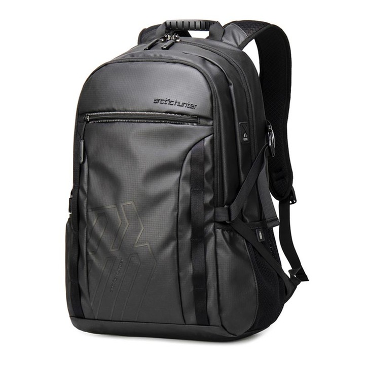 Rucsac laptop 15,6 inchi, Arctic Hunter, Negru