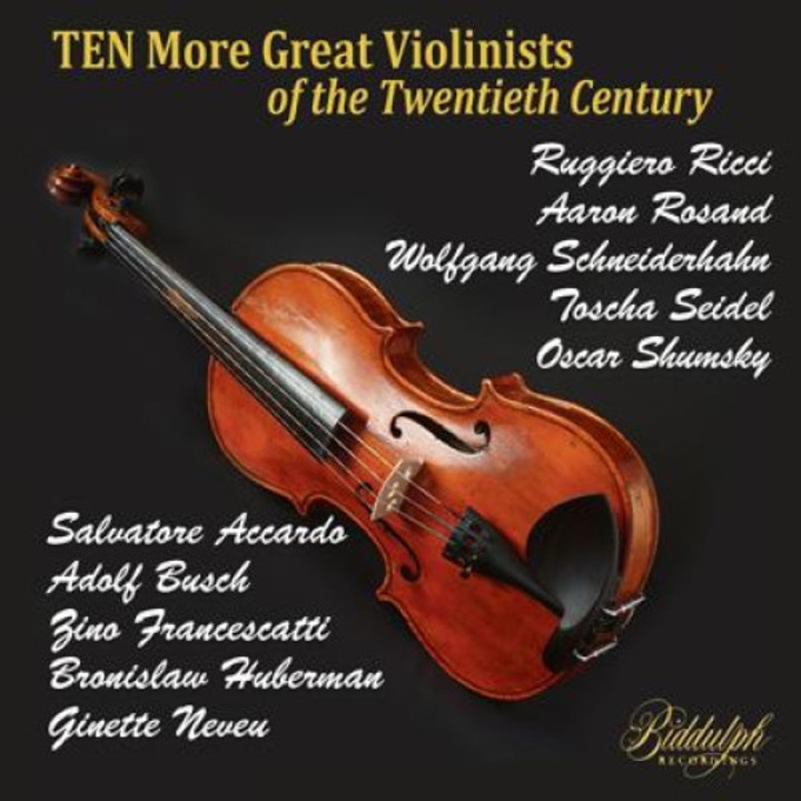 Nicolo Paganini - Zece mari violonisti ai secolului al XX-lea, Salvatore Accardo vioara, CD