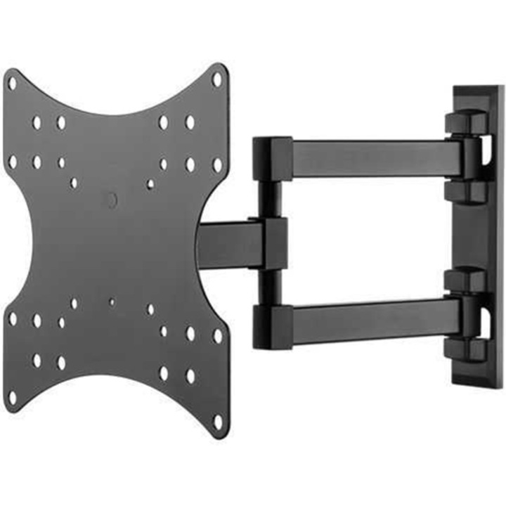 Стенна стойка за TV Goobay, Регулируема, 23" - 42'' (58-107 см), max. 20 кг