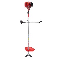 Motocoasa de tuns gazon/iarba pe benzina Ruris Zimbru 105S, putere 3.3 CP, 57 CC, 2 timpi, 250 mm diametru lucru, 1.2 l benzina, disc 80 dinti, disc 4 taisuri, fir trimmer 2 mm rotund