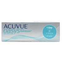 Lentile de contact 1Day Acuvue Oasys HydraLuxe 30 bucati dioptrie -2.00