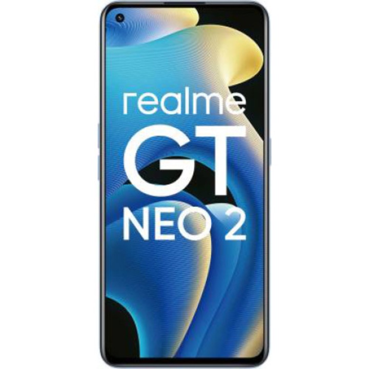Мобилен телефон Realme, GT NEO 2, Dual SIM, 128GB, 8GB RAM, 5G, Син