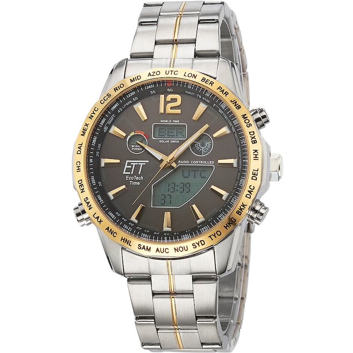 Мъжки часовник Ett Egs EGS-11479-21M, Кварцов, 45мм, 10ATM