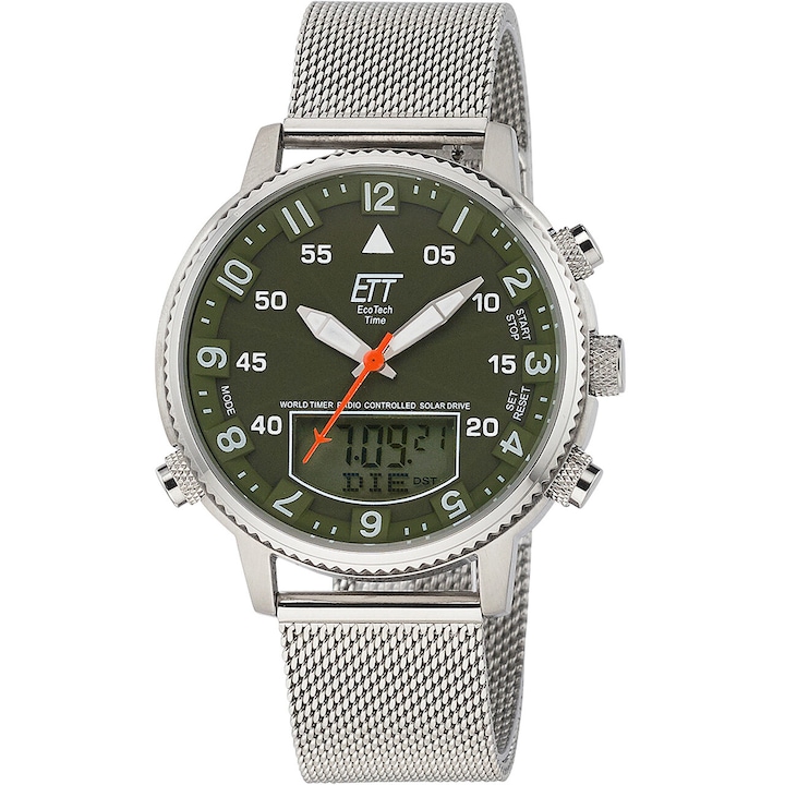 Мъжки часовник Ett Egs EGS-11474-82MN, Кварцов, 43мм, 10ATM