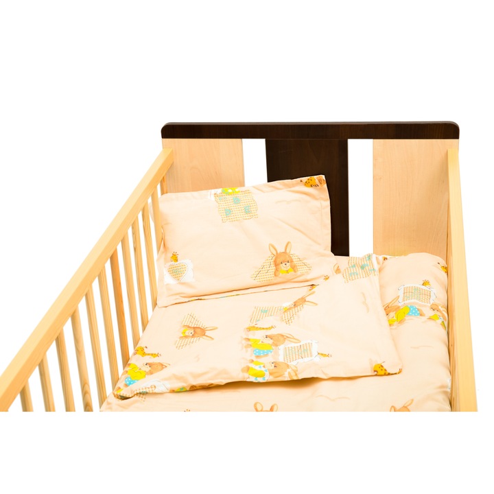 Lenjerie pat Amoras cu 3 piese, 100 x 100 cm