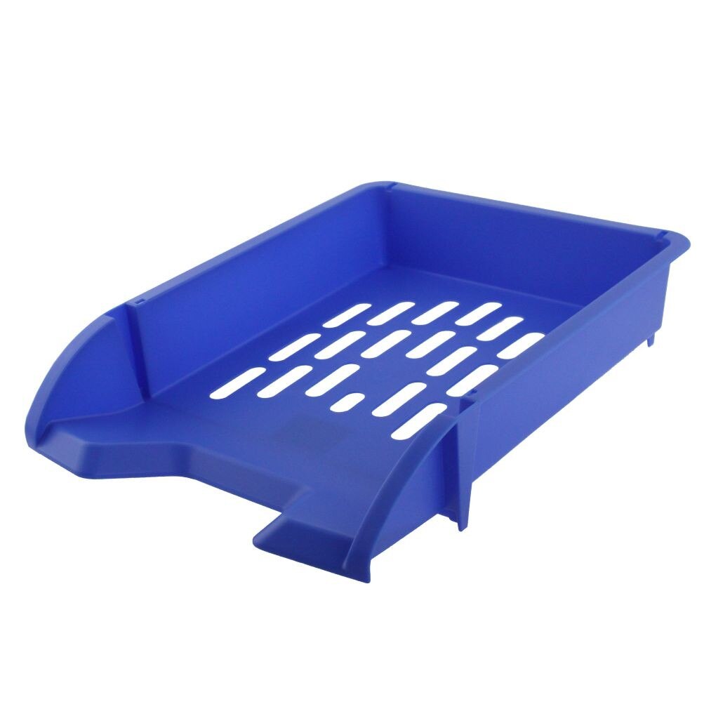 Suport orizontal documente albastru ECADA