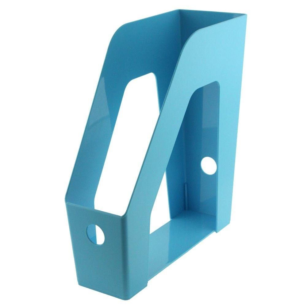 Suport vertical documente albastru ECADA