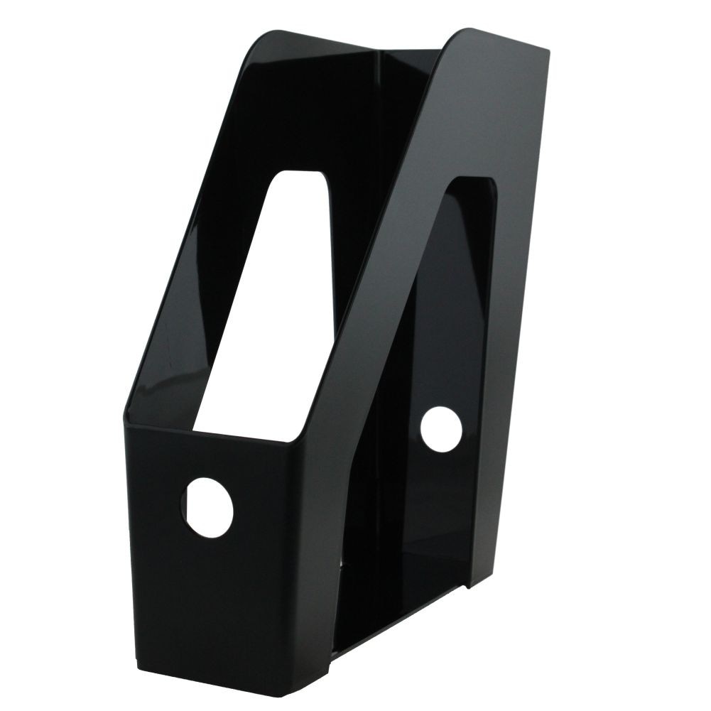 Suport vertical documente negru ECADA