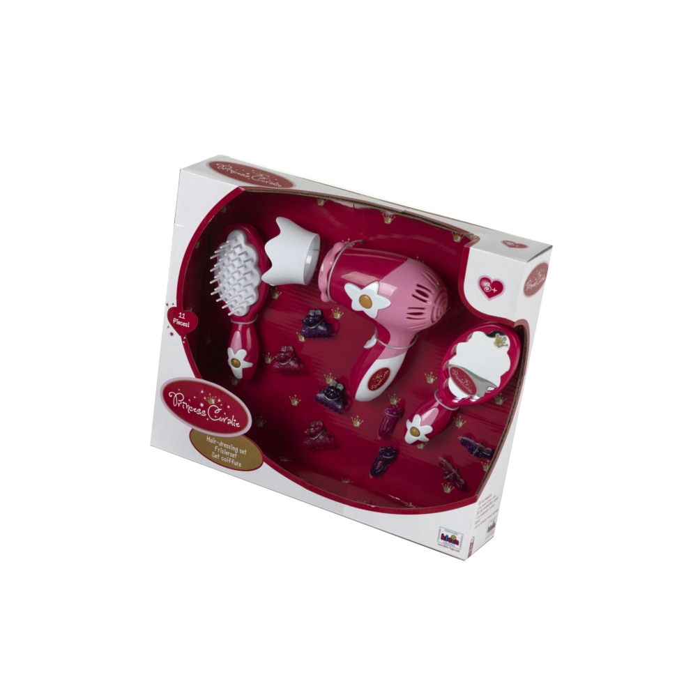 Set de coafat Klein Princess Coralie cu uscator de par