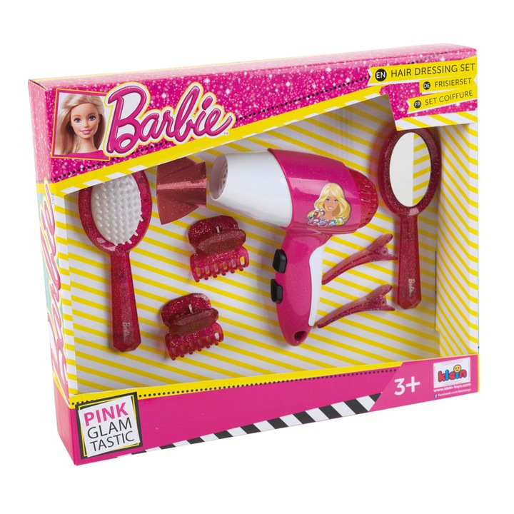 Klein Barbie Fodrász készlet kiegészítőkkel