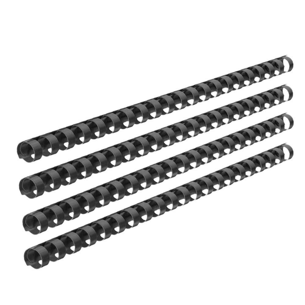 Inele din plastic pentru indosariere 8mm set 100 ECADA
