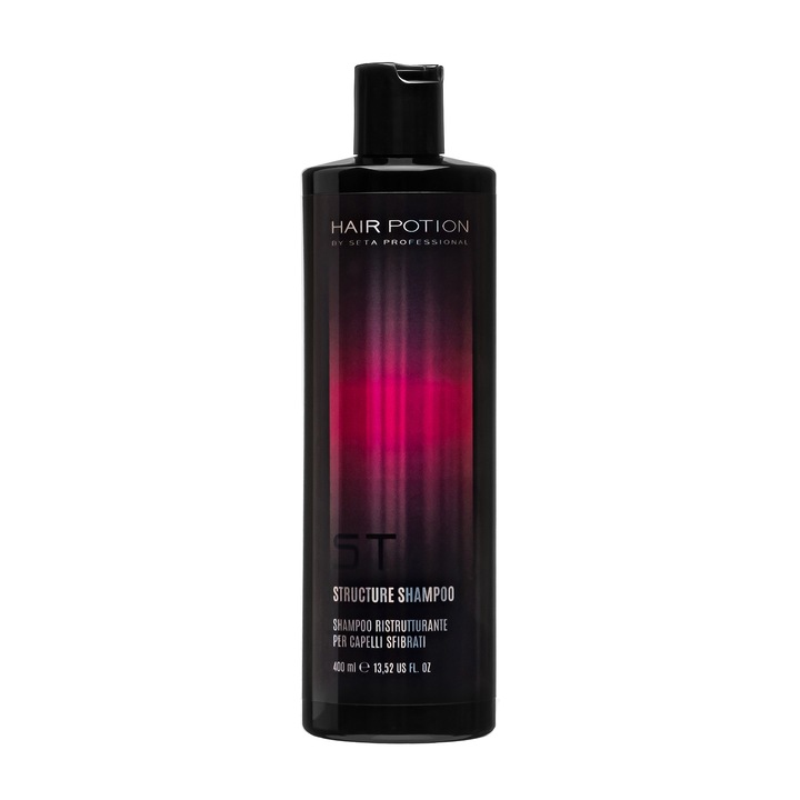 Sampon restructurant cu keratina pentru par deteriorat, Hair Potion, 400 ml