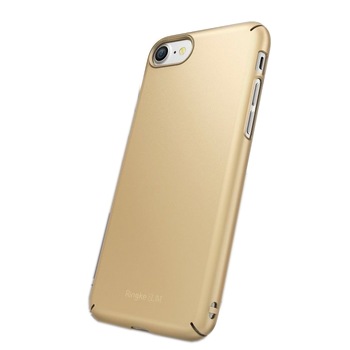 Husa de protectie Ringke Slim pentru Apple iPhone 7 / iPhone 8, Folie protectie display, Royal Gold Husa de protectie Ringke Slim pentru Apple iPhone 7 / iPhone 8, Folie protectie display, Royal Gold