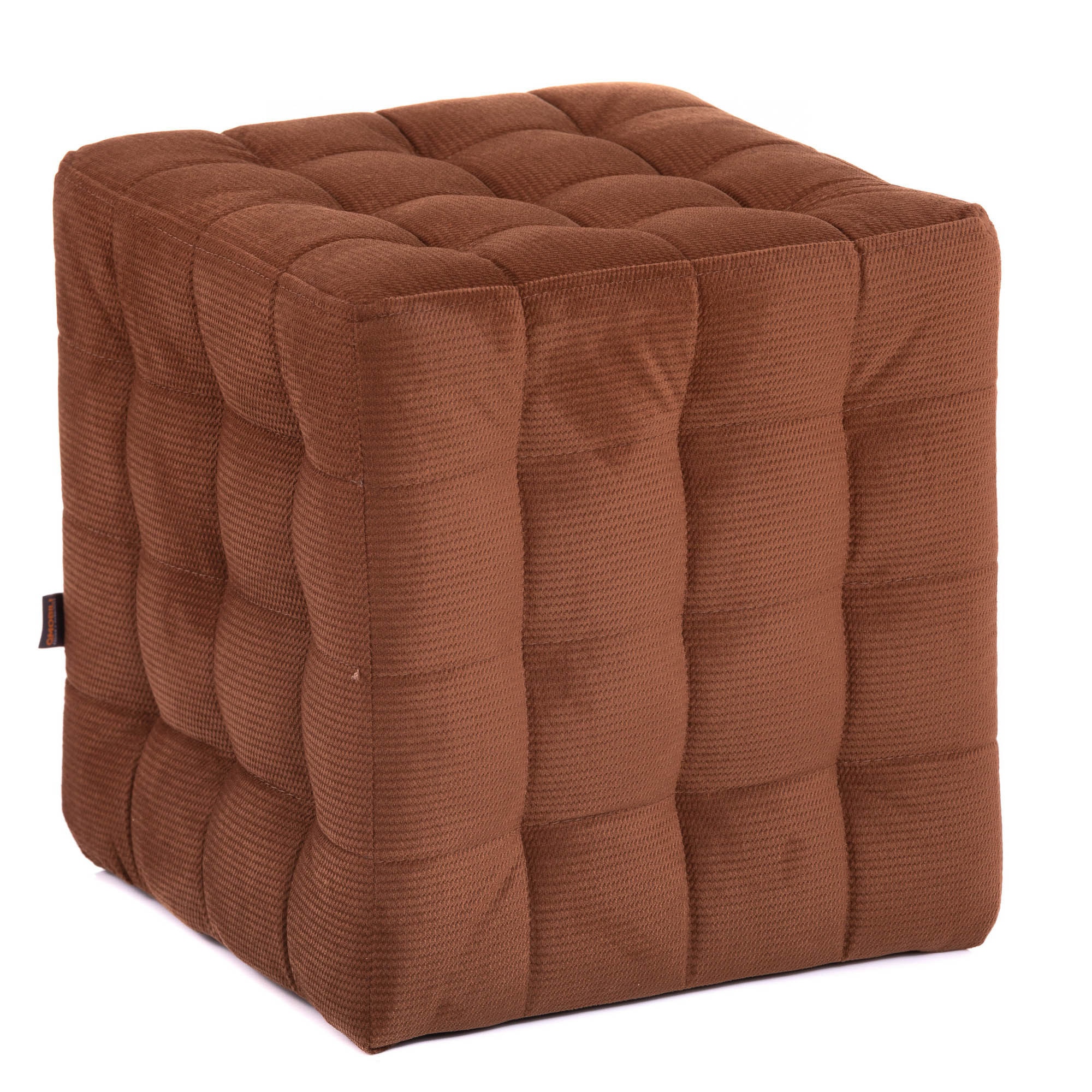 Taburet QMOBILI Bump Maro deschis, stofa