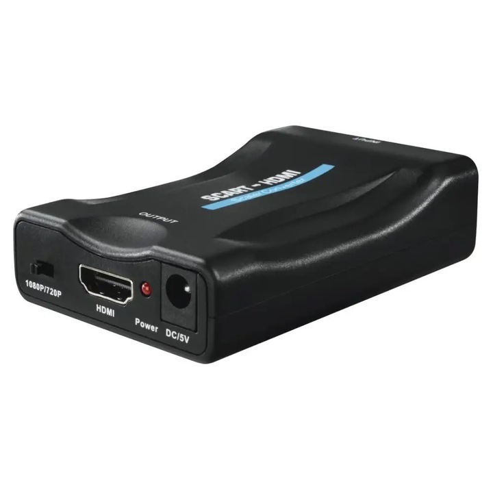 Convertor SCART-HDMI, Hama, Negru