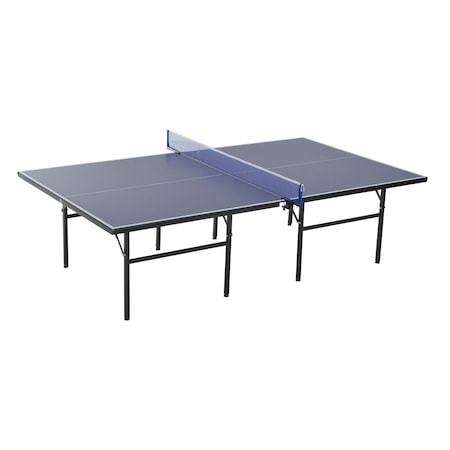 Masa de tenis, Homcom , Pliabila, 152,5x274x76 cm, Albastru/Violet