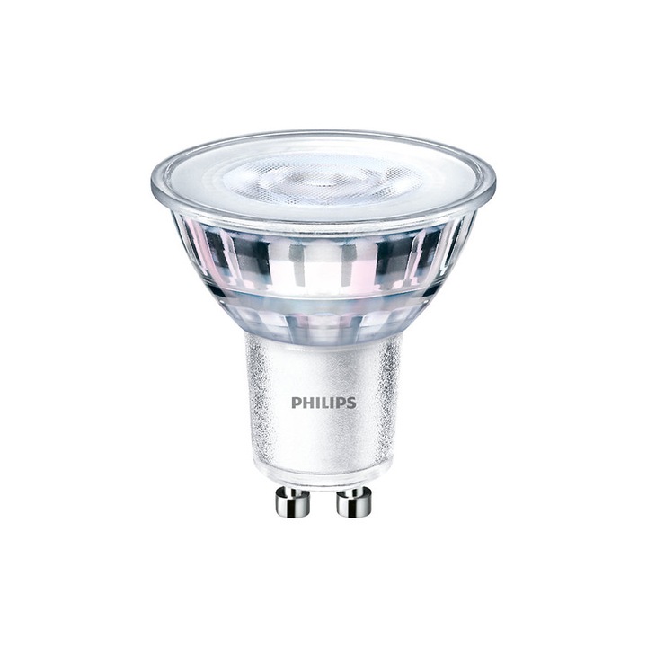 Led лампа Philips Corepro, 4.6W, GU10, 36D, 355lm, 2700K, 15000h