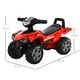 Vehicul Quad pentru copii, Homcom, Licenta GOODYEAR, Cu lumini si sunete realiste, 18-36 luni, 60x31x42 cm, Rosu/Negru