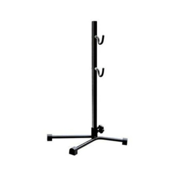 Багажник за велосипеди, стомана, черен