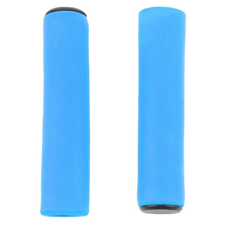 Set 2 mansoane compatibile MTB 22", Silicon, Albastru