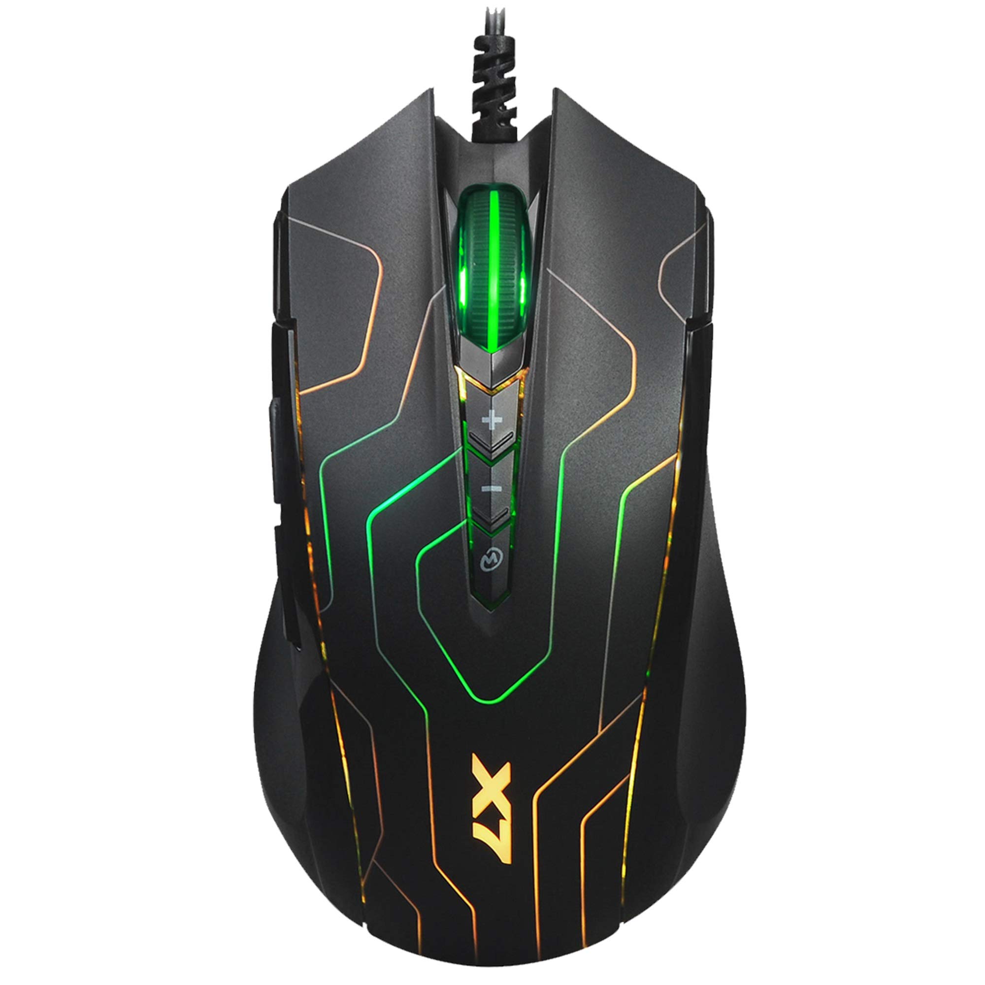 Геймърска мишка A4TECH X89 Oscar Neon, Черен, USB - eMAG.bg