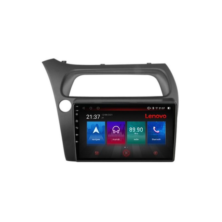 Navigatie dedicata Honda Civic Hatchback 2006-2012 M-hatchback Octa Core Android Radio Bluetooth GPS WIFI/4G DSP LENOVO 2K 8+128GB 360 Toslink