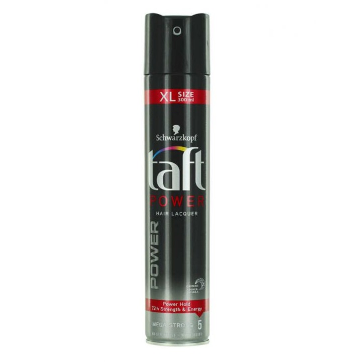 FIxativ spray Taft Power cu cafeina, 300 ml