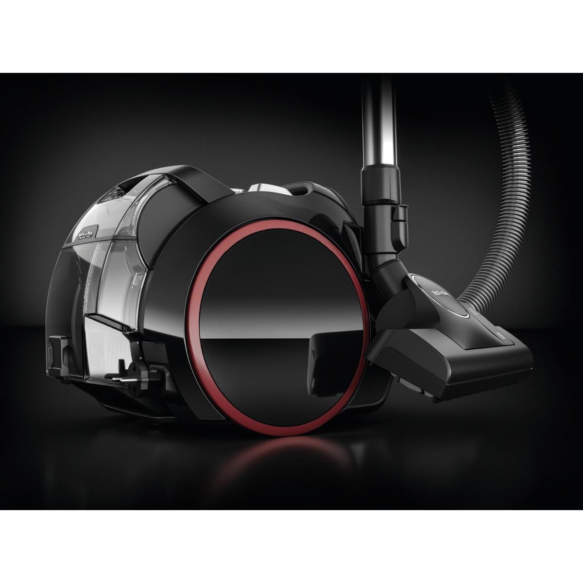 Aspirator fara sac Miele Boost CX1 PowerLine 11666970, putere 890 W, capacitate de colectare 1 L, tehnologie Vortex, Negru
