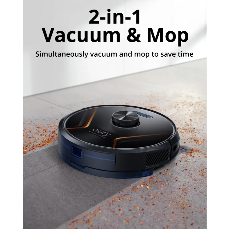 RoboVac X8 Hybrid negru
