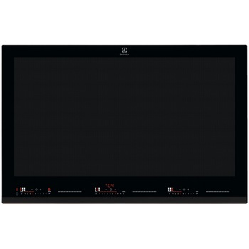 Plita incorporabila Electrolux EIV87675, Inductie, Total Flex, Hob2Hood, Control touch, PowerBoost, Functie Bridge, Timer electronic, Oprire automata, Detectarea vaselor, 78 cm, Negru