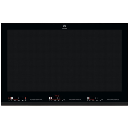 Plita incorporabila Electrolux EIV87675, Inductie, Total Flex, Hob2Hood, Control touch, PowerBoost, Functie Bridge, Timer electronic, Oprire automata, Detectarea vaselor, 78 cm, Negru