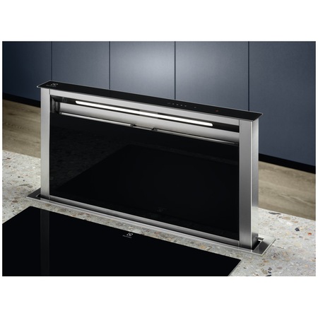 Hota incorporabila Electrolux LFD619Y, Putere de absorbtie 700 m3/h, 1 motor, Clasa A, Breeze, 90 cm, Negru