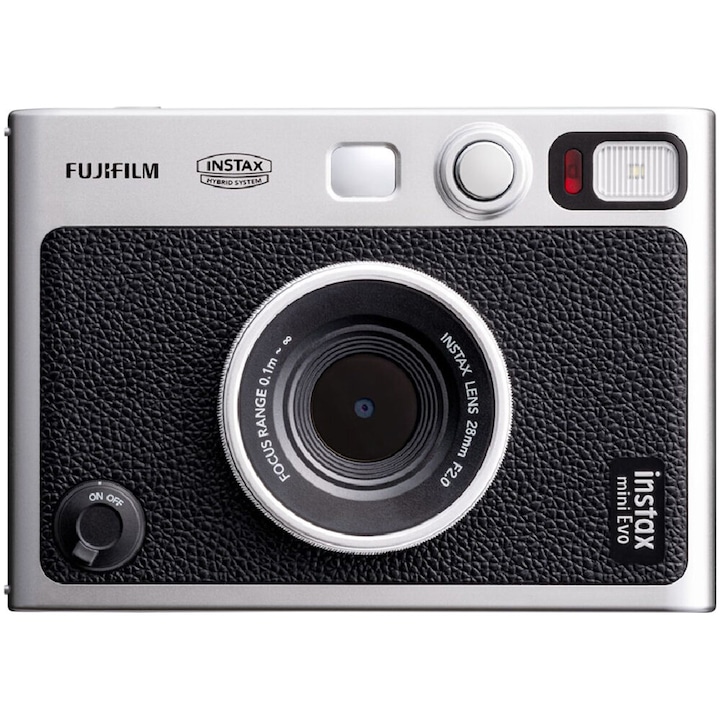 Aparat foto instant Fujifilm Instax Mini Evo Black