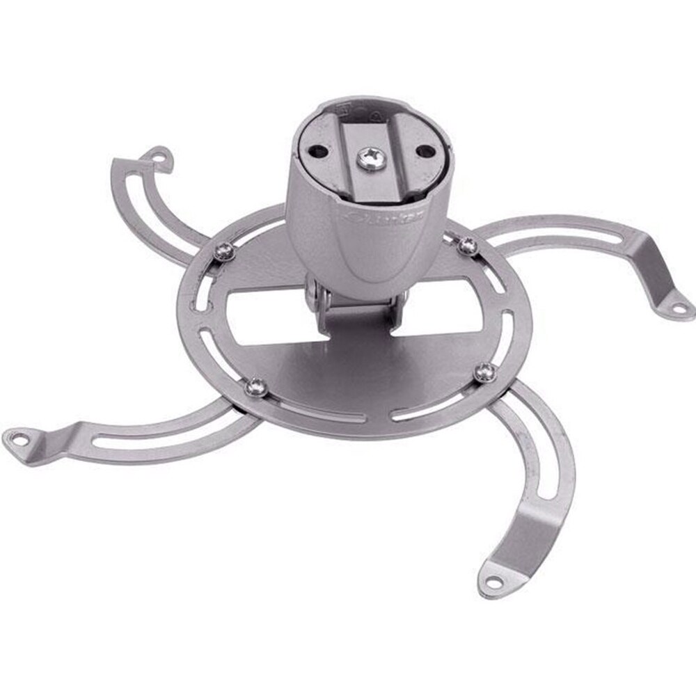 Suport Videoproiector de tavan standard Barkan 90.S, reglabil, 11.5 cm, Argintiu