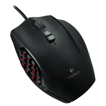Mouse gaming Logitech G600, Negru Mouse gaming Logitech G600, Negru