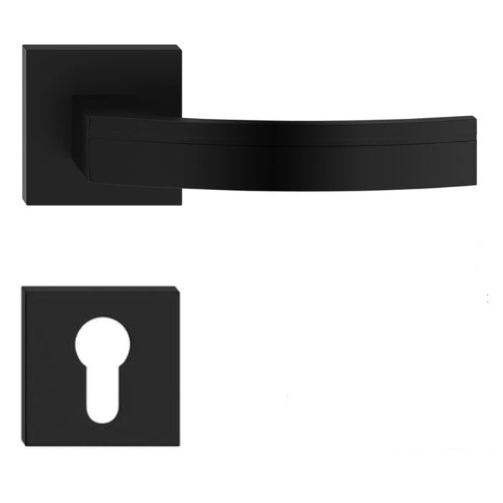 Maner usa BARCELONA negru rozeta yala