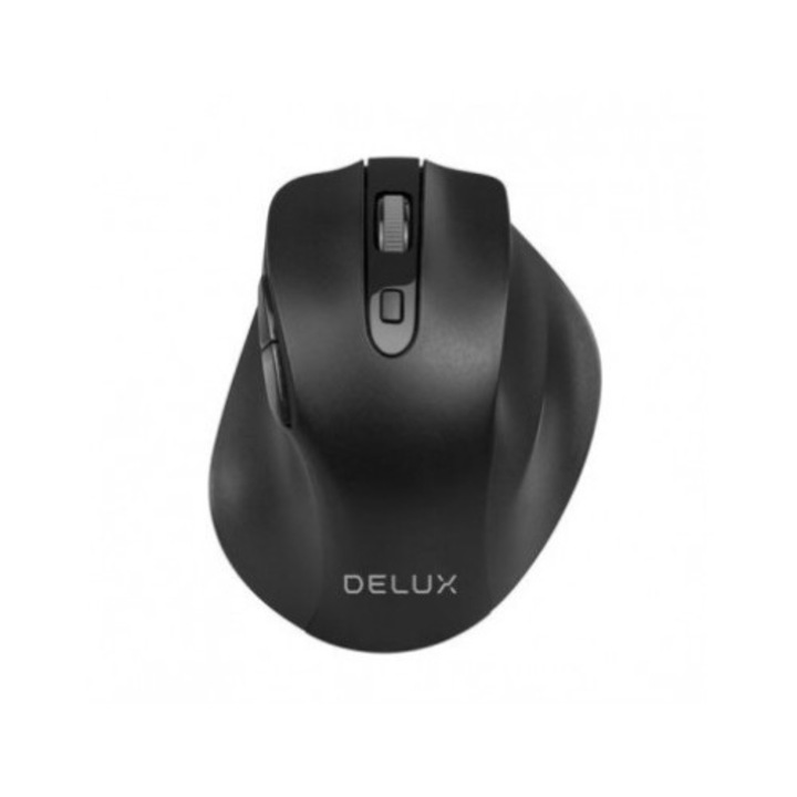 Vezeték nélküli egér Delux M517 fekete
