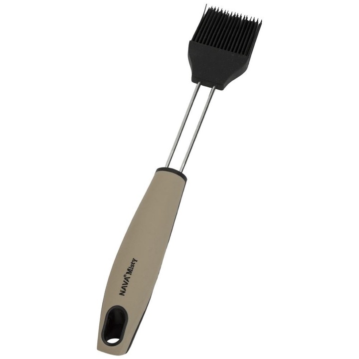 Четка Nava, Кухненска, Силиконова, Черен, 26 см