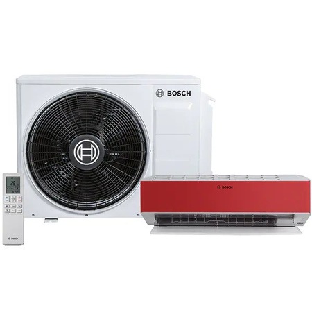 Aer conditionat BOSCH Climate 8000i, 12000 BTU, A+++/A+++, Wi-Fi, Rosu
